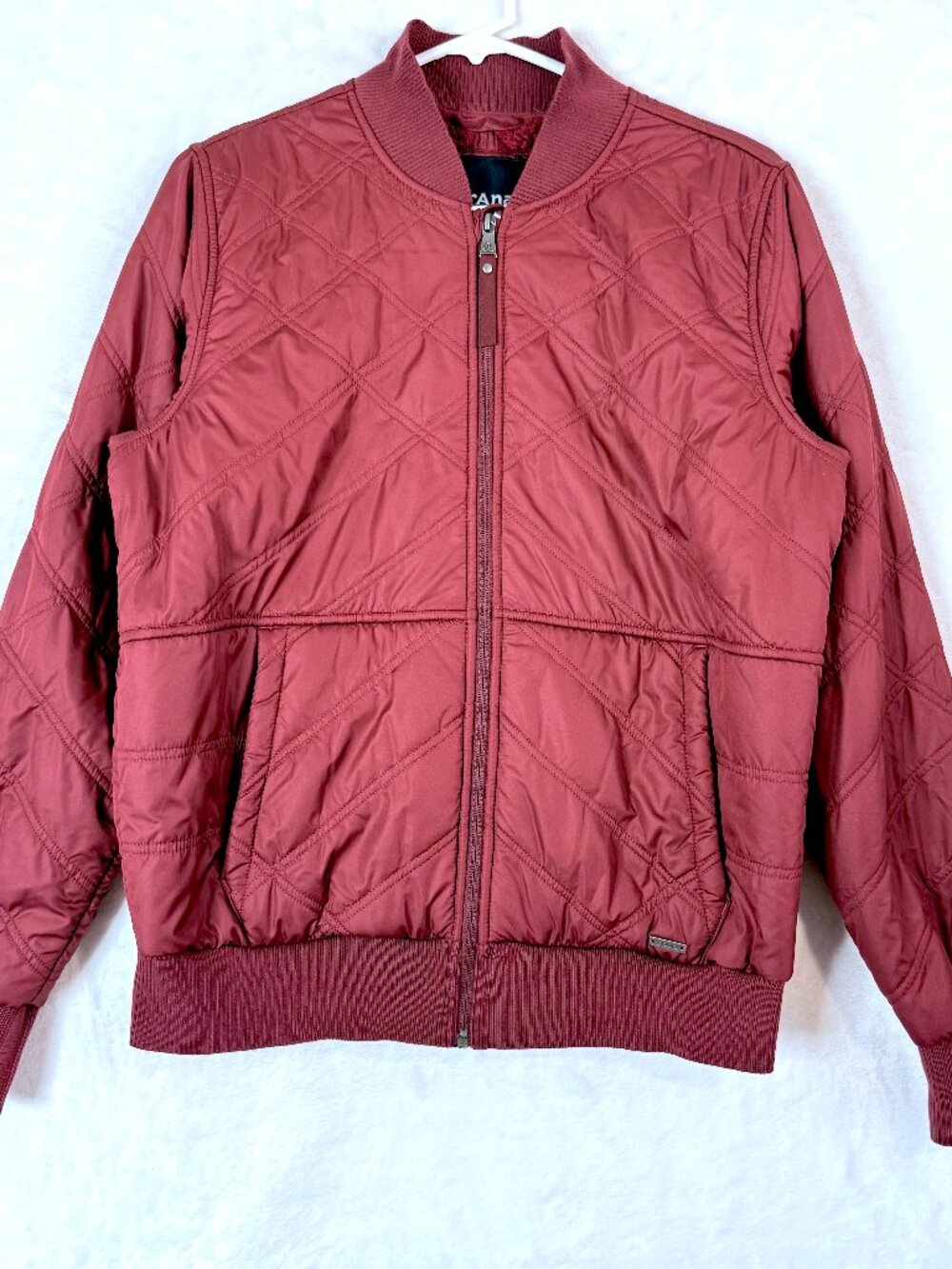 PRANA Esla Bomber Sherpa Lined Relaxed Fit Water Repellent Jacket Womens M